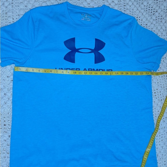 Under Armour Men's Blue T-Shirt - Picture 5 of 8